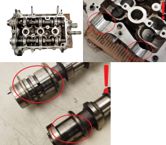 Глава на двигателя Toyota Aygo 1KR 1611541580 1.0 12v C1 107 2