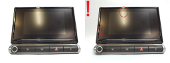 Радио дисплей Citroen Peugeot Opel 9828476980 A12545J