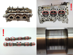 Глава на двигателя 1642R-10 110417920R 0.9 TCE H4B Dacia Renault