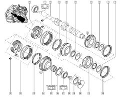 Лагери Оригинал Renault 25X62X17 3220300Q0J