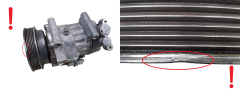 Компресор за климатик 8200365787--A SD6V12 1452 Sanden Renault Nissan 1000
