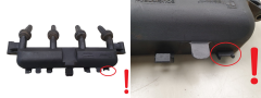 Запалителна бобина 597074 5970A9 9628158580 1.1 1.4 Citroen Peugeot 206 89