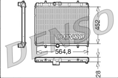 Радиатор Направете Citroen Peugeot DRM21057 1330J7 1330.J7 Denso