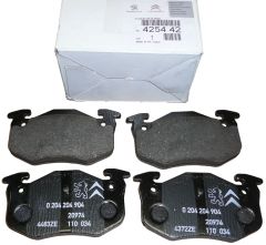 Спирачни накладки Задна част Оригинал Citroen Peugeot ZX Saxo Xsara 206 425490