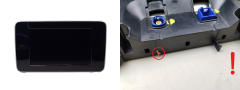 Навигационен дисплей Mercedes-Benz A2059004113 0263701254 Bosch 3
