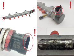 Клапан Listwa Paliwa 0445214155 0281002800 Bosch 2.0 DCI Renault 8200842432