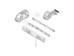 Броня Задна част Нов оригинал 756107223R Renault