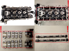 Глава на двигателя Alfa Romeo 55185881 2.2 JTS 939A6000
