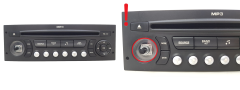 Радио Cd Mp3 Citroen Peugeot 96633422XT A2C53119559