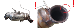 Catalyst DPF 9677017380 K638 Peugeot Citroen 1.6 eHDI