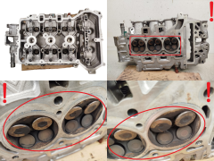 Глава на двигателя Citroen Peugeot 9671871510 1608519180 1.2 VTI 2