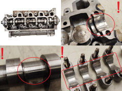 Глава на двигателя Renault Nissan 949716F0 110410442R 1.5 DCI 5