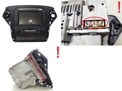 Навигация Radio Ford Mondeo BS7T-18K931-EC BS7T-19H449-CAA