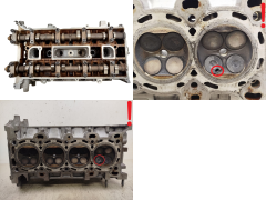 Глава на двигателя Ford 1S7G-6090-AX 1S7G-6A271-AG 1S7G-6A272-BG 1.8 CHBA
