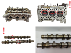 Глава на двигателя 1642R1 110417920R 0.9 TCE H4B Dacia Renault 63