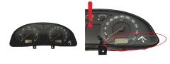 Тахометър Skoda Superb 3U0920811A 110080116007 VDO