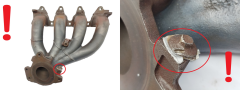 Изпускателен колектор 8200137449 138083 Renault 1.8 2.0 16v 1083