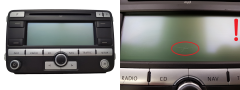 Радио Cd Mp3 Navi Volkswagen 1K0035191D 7612002044 Blaupunkt 1096