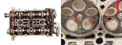 Глава на двигателя VWAG 078103373P 2.8 V6 ACK 2