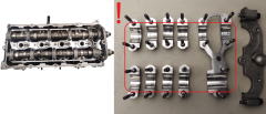 Глава на двигателя KIA Hyundai 2.5 16V CRDI D4CB
