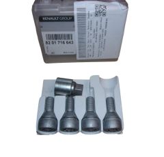 Болтове за колела Оригинал 8201716643 Renault Dacia