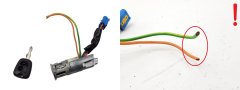Превключвател за запалване Peugeot 206 N0501539 4162Z1 Valeo 99