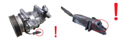 Компресор за климатик 8200953359 SD6V12 1918 Sanden Renault Nissan 1031