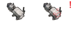 Корпус на масления филтър 1103T3 9685997780 FL515 2.0 hdi TDCI Ford PSA 64