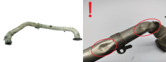Тръба на Egr 1618T4 966189738000 2.2 HDI Biturbo Citroen Peugeot