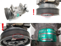 Компресор за климатик Renault 8200315744 SD6V12 1416K Sanden S11