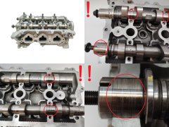 Глава на двигателя 1642R-8 110419670R 0.9 TCE H4B Dacia Renault S81