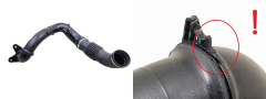 Въздуховод 165761592R Renault Master 3 2.3 dci