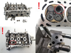 Глава на двигателя 1.0 VVti 1KR742 EGR Toyota IQ 11101-40031