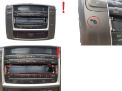 Панел за управление Radio A/C Lexus IS 758950