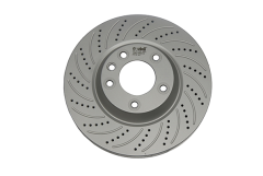 Спирачен диск Преден край Ляво 7L8615301 66151716801 VW Touareg Audi Q7