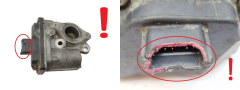Клапан Egr Renault Dacia 1.5 DCI 147102557R H8201143495