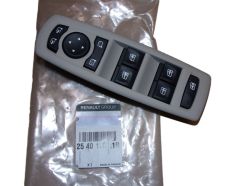 Превключвател за отваряне на прозорците Нов оригинал 254017621R Renault Fluence
