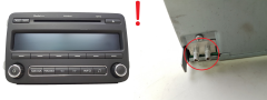 Радио Cd Mp3 Skoda Fabia Roomster 5J0035161C DE2-633 Swing Delphi