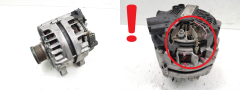 Алтернатор 9678048880 TG15S205 Valeo 1.6 HDI Citroen Peugeot Fiat