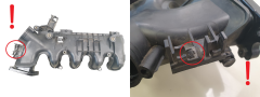 Смукателен колектор 0361N3 9653808680 1.6 HDI 16v TDCI Citroen Peugeot Ford s21