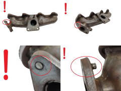 Изпускателен колектор 8200460501 8200869194 2.0 dCi Renault Opel Nissan 1176