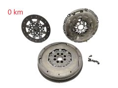 Двумасово колело + съединител 8201004711 7701478942 LUK 7701476589 2.0DCI Ren