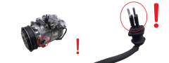 Компресор за климатик 6Q0820803G Denso 6SEU12C 447180-3205 VW AG