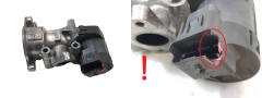 Клапан Egr Delphi 9681825280 1618GZ 2.0 HDI 16v PSA
