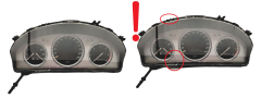 Тахометър Mercedes C W204 A2C53244900 A2C53194279 VDO