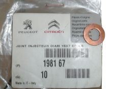 Подложка за впръскване Нов оригинал 1981.67 198167 Citroen Peugeot 2 2.7 HDI
