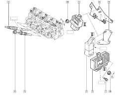 Реле за свещи Нов оригинал Renault Nissan 1.6 DCI 8200798585