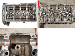 Глава на двигателя Ford Transit BK3Q-6K537-A1C BK3Q-6090-AC 2.2 TDCI CYRA