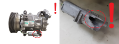 Компресор за климатик 8200819568--A SD6V12 1904 Sanden Renault 1000