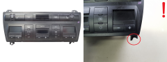 Арматурно табло A/C Audi A6 C5 4B0820043Q 5HB007604-13 Hella